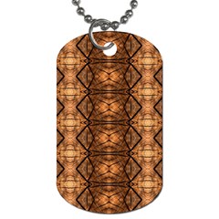 Faux Animal Print Pattern Dog Tag (two-sided) 