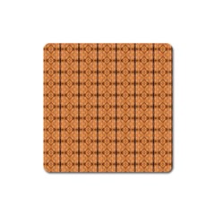 Faux Animal Print Pattern Magnet (square)