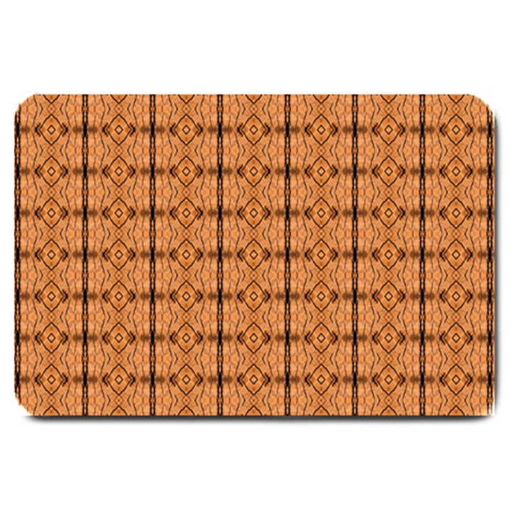 Faux Animal Print Pattern Large Door Mat