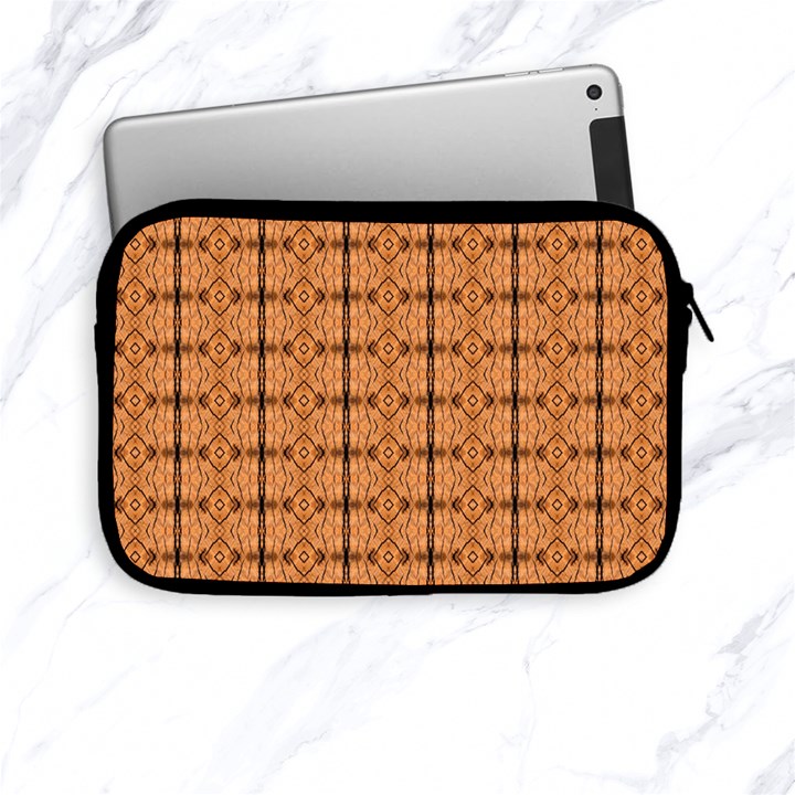 Faux Animal Print Pattern Apple iPad Mini Zippered Sleeve