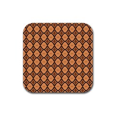 Faux Animal Print Pattern Drink Coaster (square)