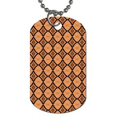 Faux Animal Print Pattern Dog Tag (one Sided)