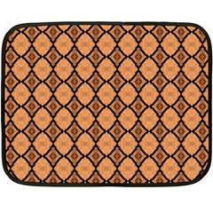 Faux Animal Print Pattern Mini Fleece Blanket (two Sided)