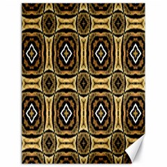 Faux Animal Print Pattern Canvas 18  X 24  (unframed) by GardenOfOphir