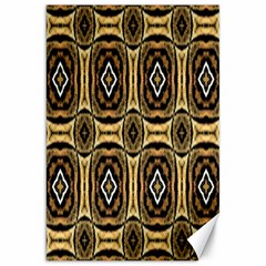 Faux Animal Print Pattern Canvas 20  X 30  (unframed) by GardenOfOphir