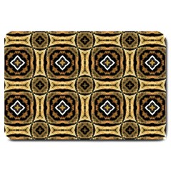 Faux Animal Print Pattern Large Door Mat