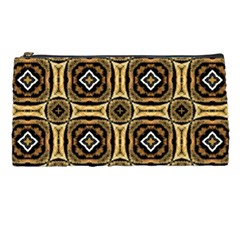 Faux Animal Print Pattern Pencil Case