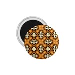 Faux Animal Print Pattern 1.75  Button Magnet Front