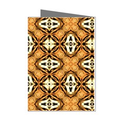 Faux Animal Print Pattern Mini Greeting Card (8 Pack) by GardenOfOphir