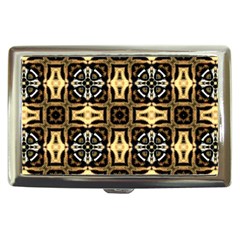 Faux Animal Print Pattern Cigarette Money Case