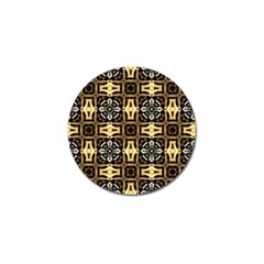 Faux Animal Print Pattern Golf Ball Marker