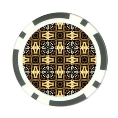 Faux Animal Print Pattern Poker Chip by GardenOfOphir