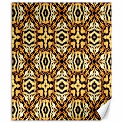 Faux Animal Print Pattern Canvas 8  X 10  (unframed)