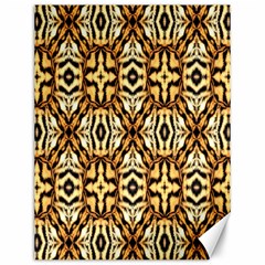 Faux Animal Print Pattern Canvas 12  X 16  (unframed) by GardenOfOphir