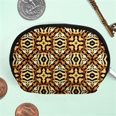 Faux Animal Print Pattern Accessory Pouch (medium) by GardenOfOphir