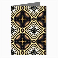 Faux Animal Print Pattern Greeting Card