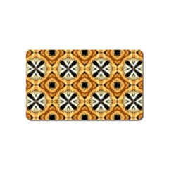 Faux Animal Print Pattern Magnet (name Card)