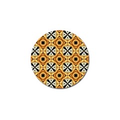 Faux Animal Print Pattern Golf Ball Marker by GardenOfOphir