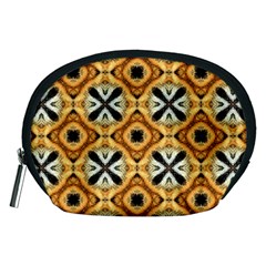 Faux Animal Print Pattern Accessory Pouch (medium)