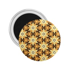 Faux Animal Print Pattern 2 25  Button Magnet