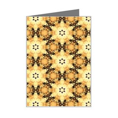 Faux Animal Print Pattern Mini Greeting Card by GardenOfOphir