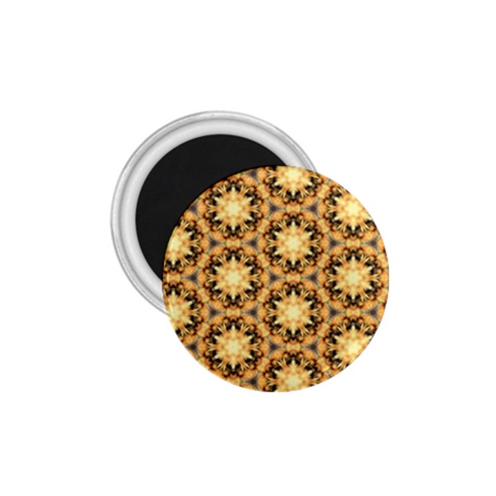 Faux Animal Print Pattern 1.75  Button Magnet