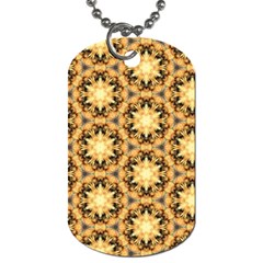 Faux Animal Print Pattern Dog Tag (one Sided)