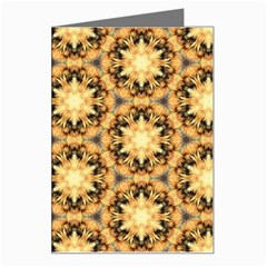 Faux Animal Print Pattern Greeting Card by GardenOfOphir