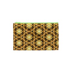 Faux Animal Print Pattern Cosmetic Bag (xs)