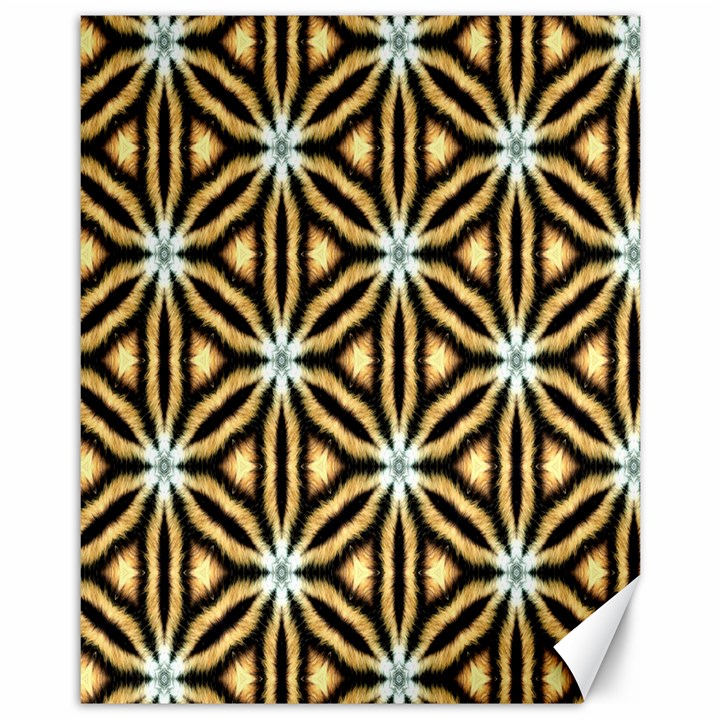 Faux Animal Print Pattern Canvas 11  x 14  (Unframed)