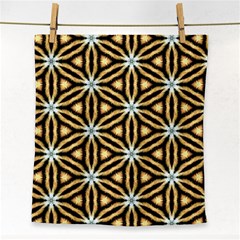 Faux Animal Print Pattern Face Towel