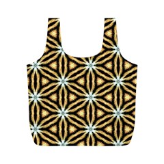 Faux Animal Print Pattern Reusable Bag (m) by GardenOfOphir