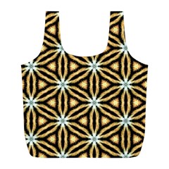 Faux Animal Print Pattern Reusable Bag (l)