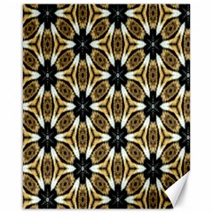 Faux Animal Print Pattern Canvas 16  X 20  (unframed) by GardenOfOphir