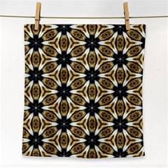 Faux Animal Print Pattern Face Towel