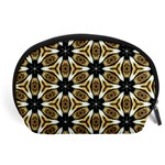 Faux Animal Print Pattern Accessory Pouch (Large) Front