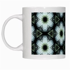 Faux Animal Print Pattern White Coffee Mug by GardenOfOphir