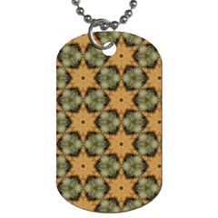 Faux Animal Print Pattern Dog Tag (one Sided) by GardenOfOphir