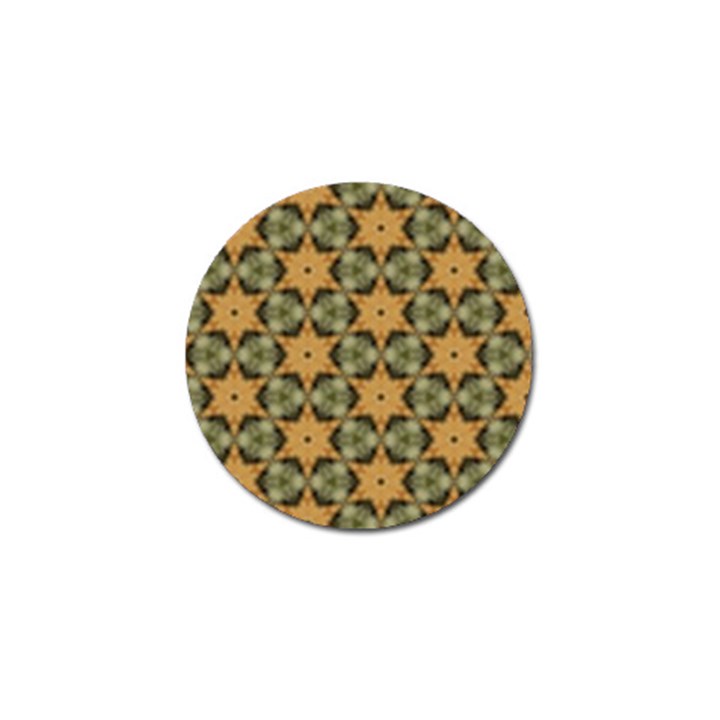 Faux Animal Print Pattern Golf Ball Marker