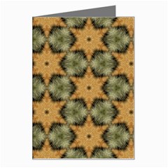 Faux Animal Print Pattern Greeting Card by GardenOfOphir