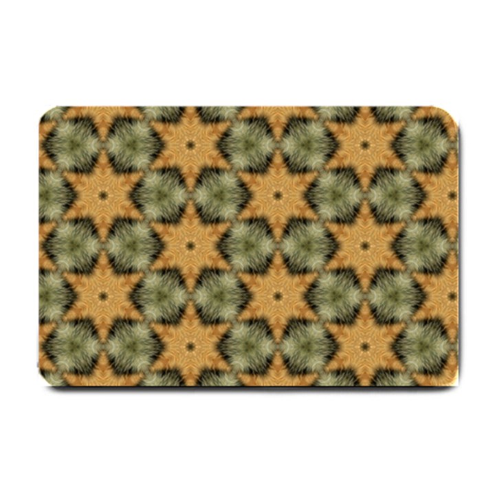 Faux Animal Print Pattern Small Door Mat