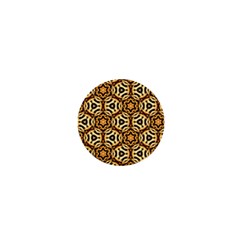 Faux Animal Print Pattern 1  Mini Button Magnet