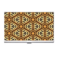 Faux Animal Print Pattern Business Card Holder