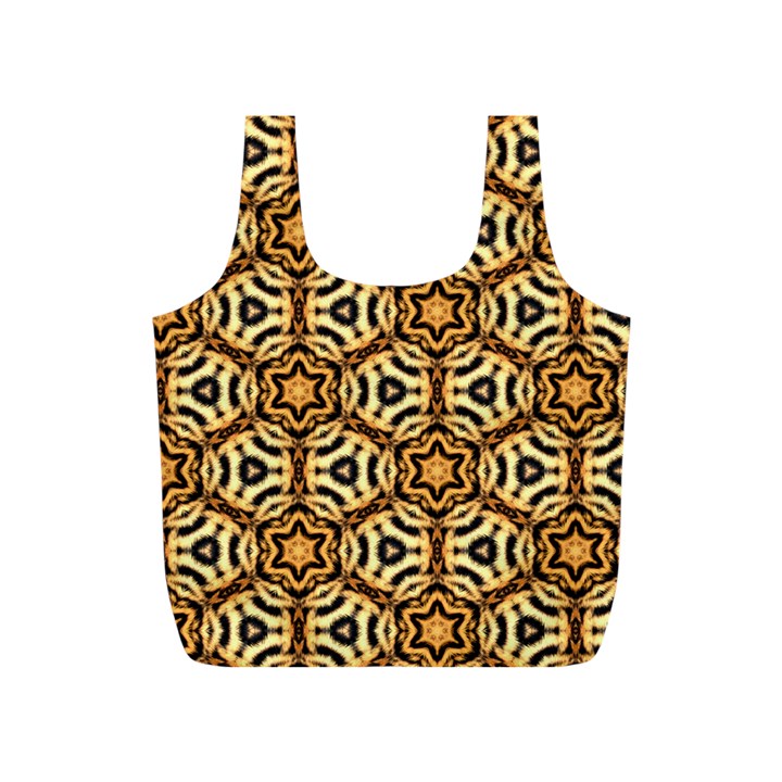 Faux Animal Print Pattern Reusable Bag (S)