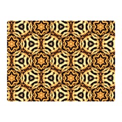 Faux Animal Print Pattern Double Sided Flano Blanket (mini)