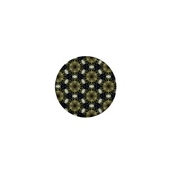 Faux Animal Print Pattern 1  Mini Button