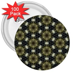 Faux Animal Print Pattern 3  Button (100 Pack)