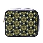 Faux Animal Print Pattern Mini Travel Toiletry Bag (One Side) Front