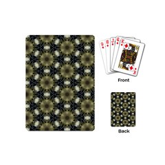 Faux Animal Print Pattern Playing Cards (mini)