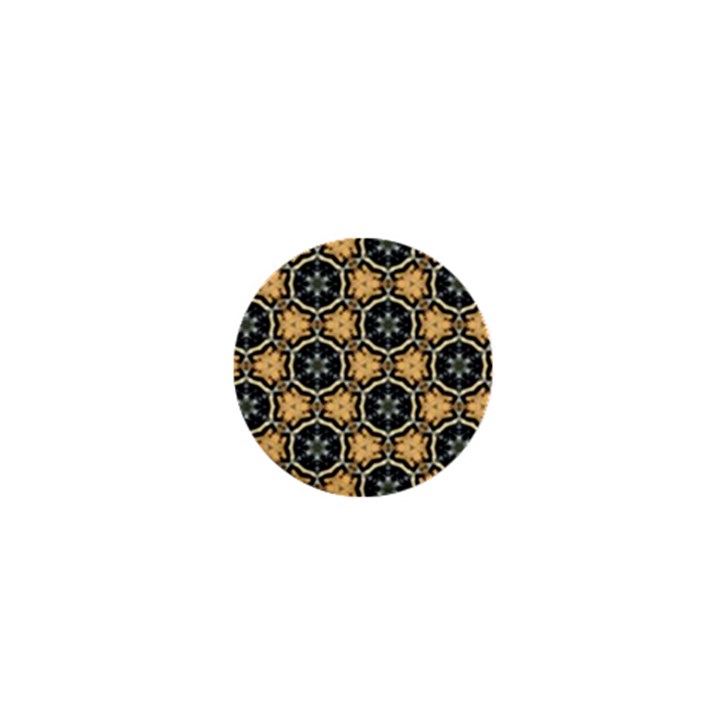 Faux Animal Print Pattern 1  Mini Button Magnet